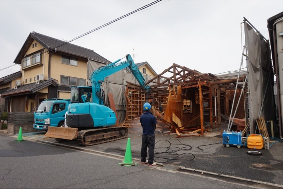 事務所解体の画像