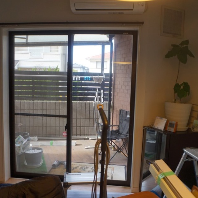 リビング掃き出しの画像
